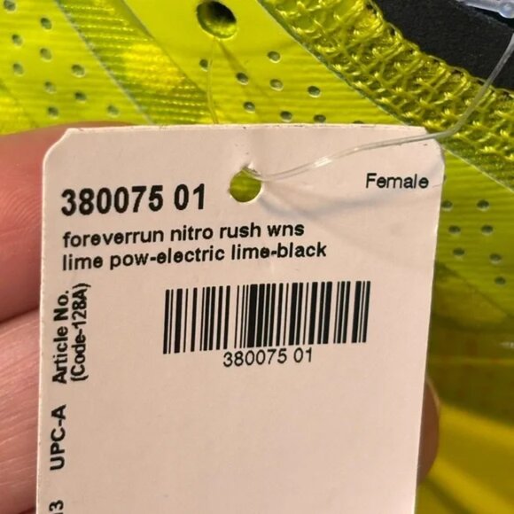 ForeverRun NITRO™ running shoes women's size US 7 neon yellow - Picture 11 of 11